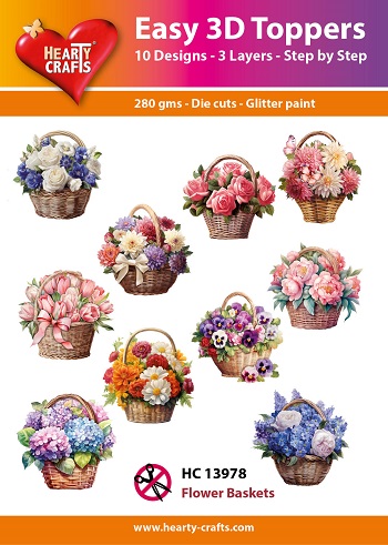 HC13978 Easy 3D - Flower Baskets