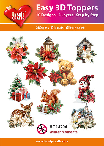HC14204 Easy 3D-Toppers Winter Moments