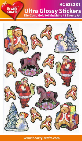 HC633201 Ultra Glossy Stickers - Vinyl