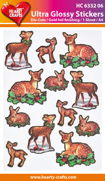 HC633206 Ultra Glossy Stickers - Vinyl
