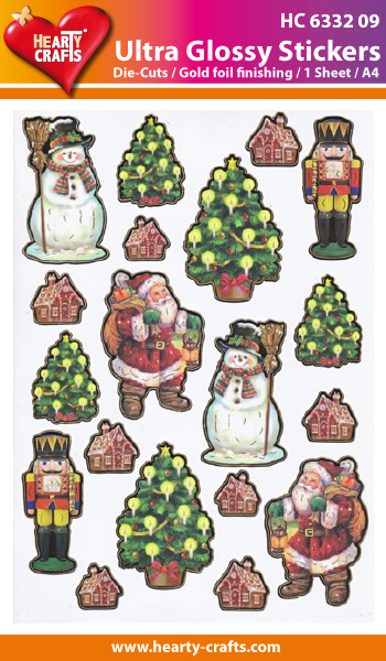 HC633209 Ultra Glossy Stickers - Vinyl