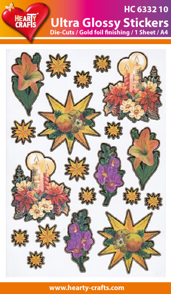 HC633210 Ultra Glossy Stickers - Vinyl