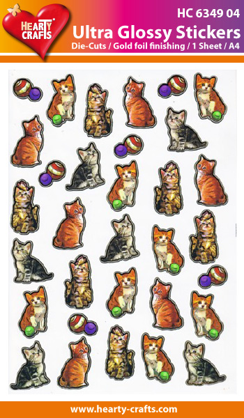 HC634904 Ultra Glossy Stickers - Vinyl