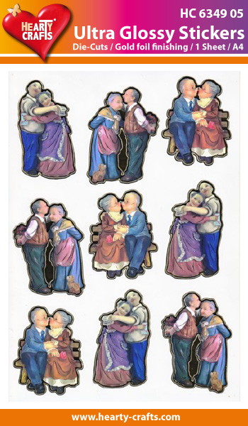 HC634905 Ultra Glossy Stickers - Vinyl