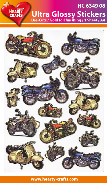 HC634908 Ultra Glossy Stickers