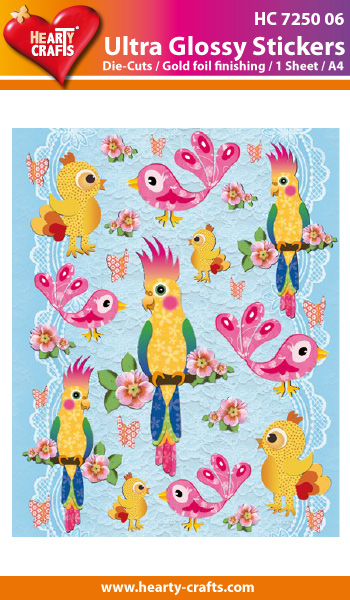 HC725006 Ultra Glossy Stickers