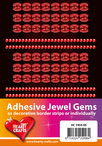 HC745505 Adhesive Jewel Gems