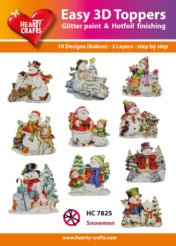 HC7825 Easy 3D - Snowmen