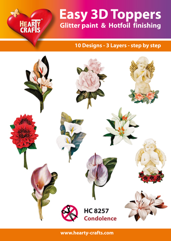 HC8257 Easy 3D-Toppers - Condolence