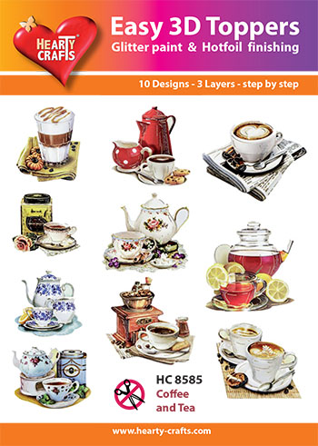 HC8585 Easy 3D-Toppers Coffee and Tea