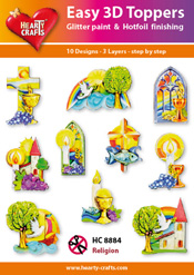 HC8884 Easy 3D-Toppers - Religion