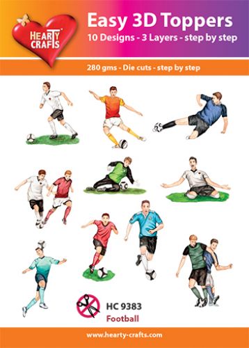 HC9383 Easy 3D Toppers - Football