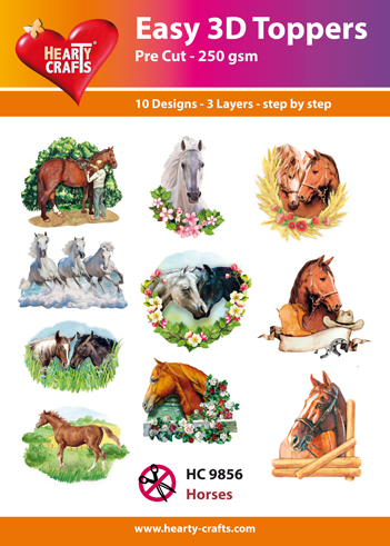 HC9856 Easy 3D - Horses