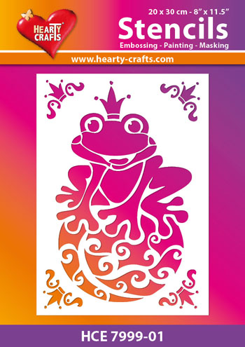 HCE7999-01 Hearty Crafts Stencil