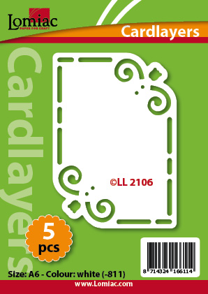 LL2106 card layer tulip corners