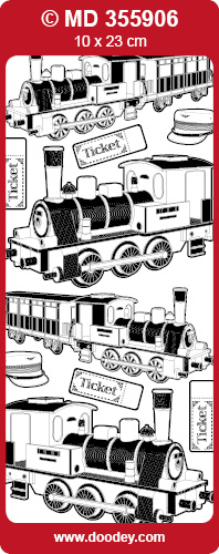 MD355906 Oldtimer steam locomotive 2