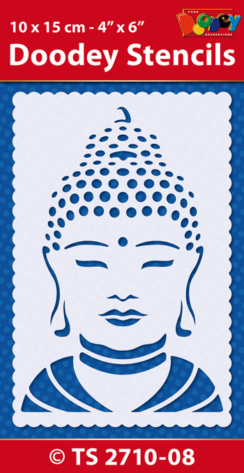 TS2710-08 Doodey Stencil , 10x15 cm