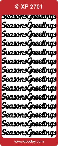 XP2701 Seasons Greeting