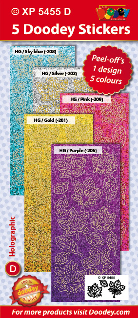 XP5455D Holographic set: Herfstbladeren