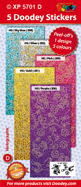 XP5701D Holographic set: Soccer