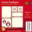 BPM5723 Luxury card layer 12,5 x 12,5 cm