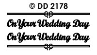 DD2178 On Your Wedding Day