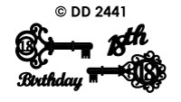 DD2441 Keys 18th birthday