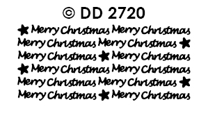 DD2720 Merry Christmas small (B102)