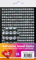 HC721305 Adhesive Jewel Gems - 5mm