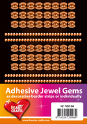 HC745504 Adhesive Jewel Gems