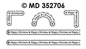 MD352706 > Happy Christmas border