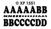 XP1551 > Alphabet ABC