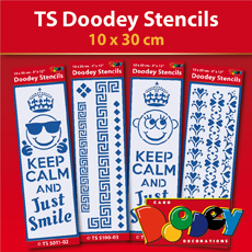 Doodey TS-Stencils 10x30 cm
