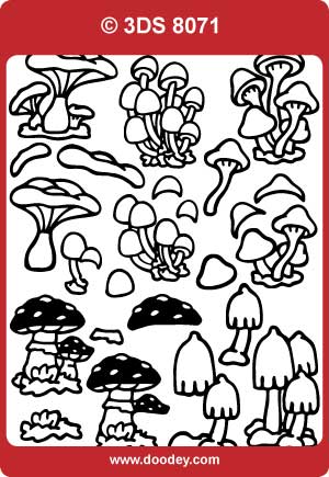3DS8071 Mushrooms