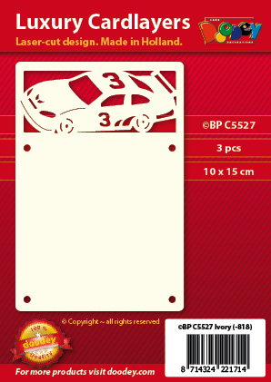 BPC5527 Luxury card layer A6 racing car