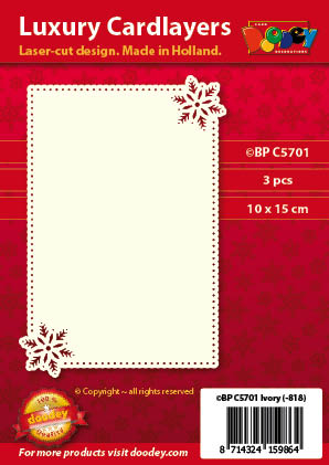 BPC5701 Luxury card layer A6 stars