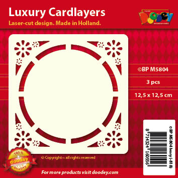 BPM5804 Luxury card layer 12,5 x 12,5 cm