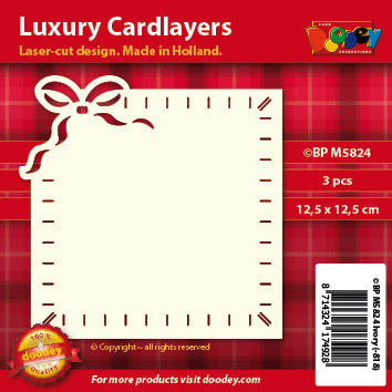 BPM5824 Luxury card layer 13,5 x 13,5 cm