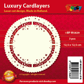 BPM5829 Luxury card layer 13,5 x 13,5 cm