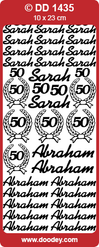 DD1435 Sarah/ 50/ Abraham