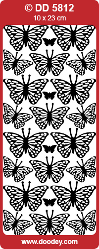 DD5812 Butterflies (Assorti)