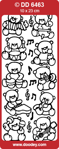 DD6463 Musical Bears (S)