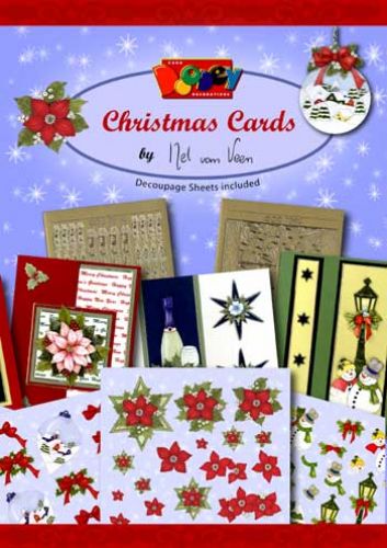 DV92601 English book 3D Christmas cards by Nel van Veen