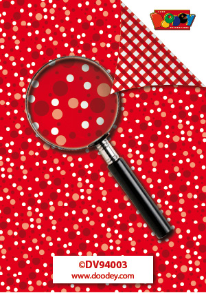 DV94003 Background paper happy dots red