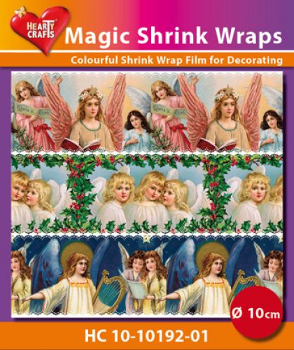 HC10-10192-01 Magic Shrink Wraps, Angels ( 10 cm)