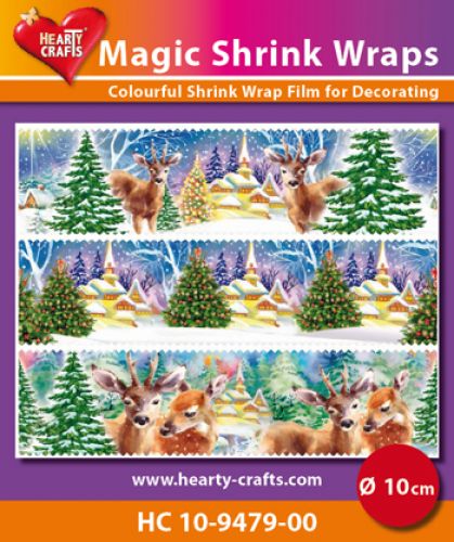 HC10-9479-00 Magic Shrink Wraps, Winter (⌀ 10 cm)