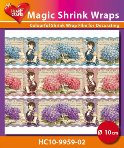 HC10-9959-02 Magic Shrink Wraps, Vintage ( 10 cm)