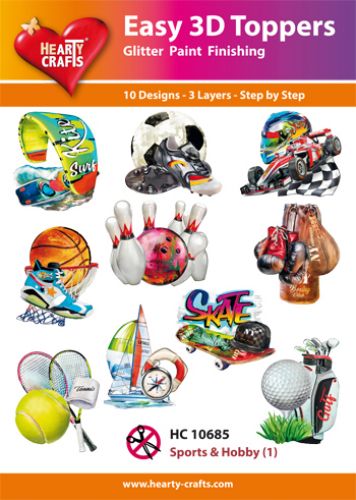 HC10685 Easy 3D-Toppers Sports & Hobby (1)