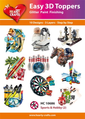 HC10686 Easy 3D-Toppers Sports & Hobby (2)