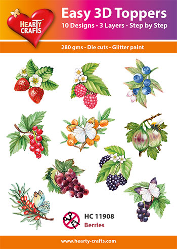 HC11908 Easy 3D-Toppers Berries